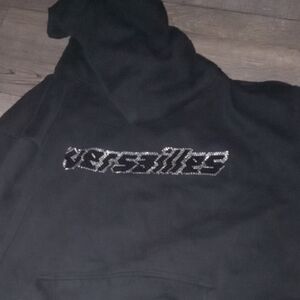 Versilles Black Hoodie with versailles Logo